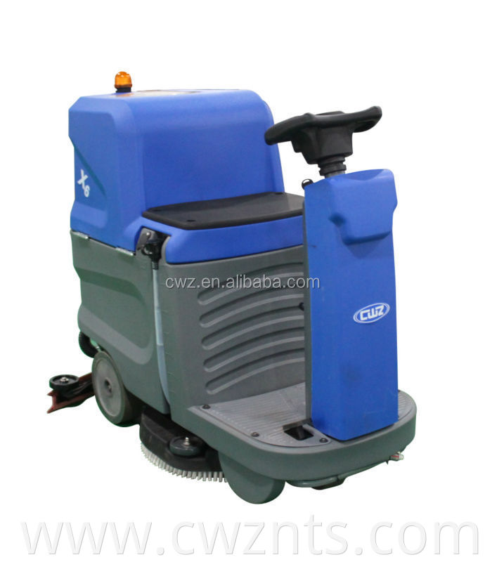 CWZ-X6 Compact driving type multifunctional automatic floor scrubber